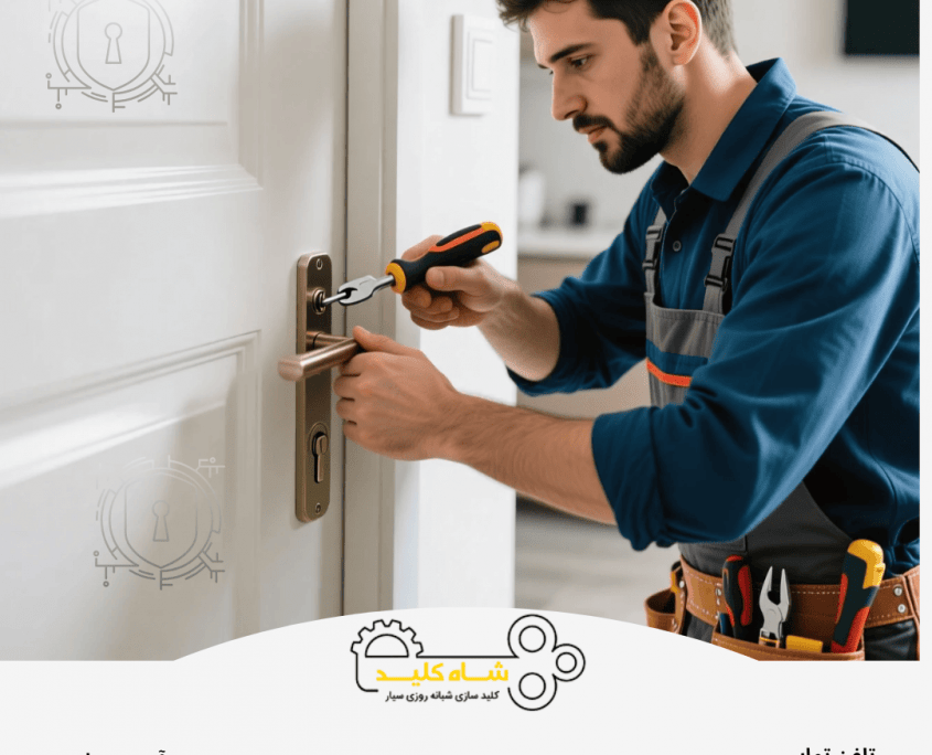 نصب و تعمیر انوع قفل در اصفهان