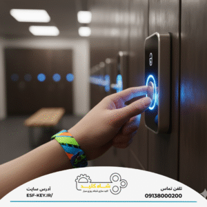 قفل استخری مچبند دار (RFID Wristband Locks)