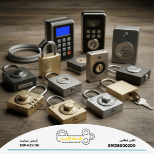 کاربرد انواع قفل کمد