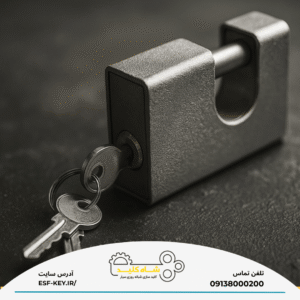 قفل کتابی فولادی